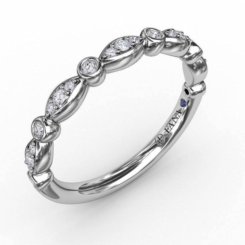 Diamond Wedding Bands  -  Women'