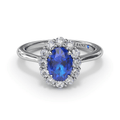 Colored Stone Rings  -  Women'