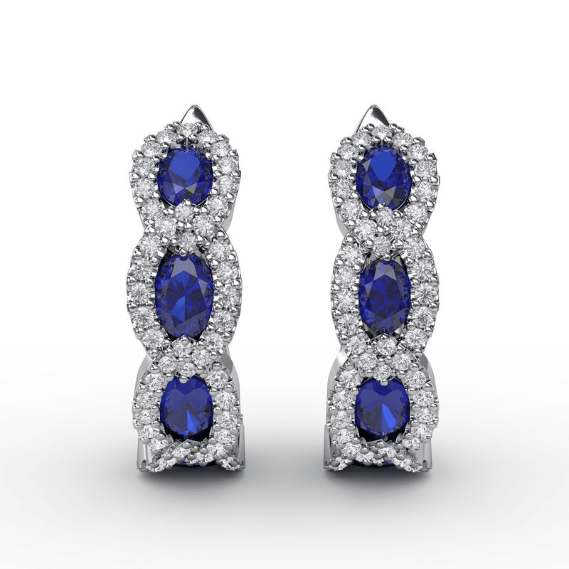 Colored Stone Earring