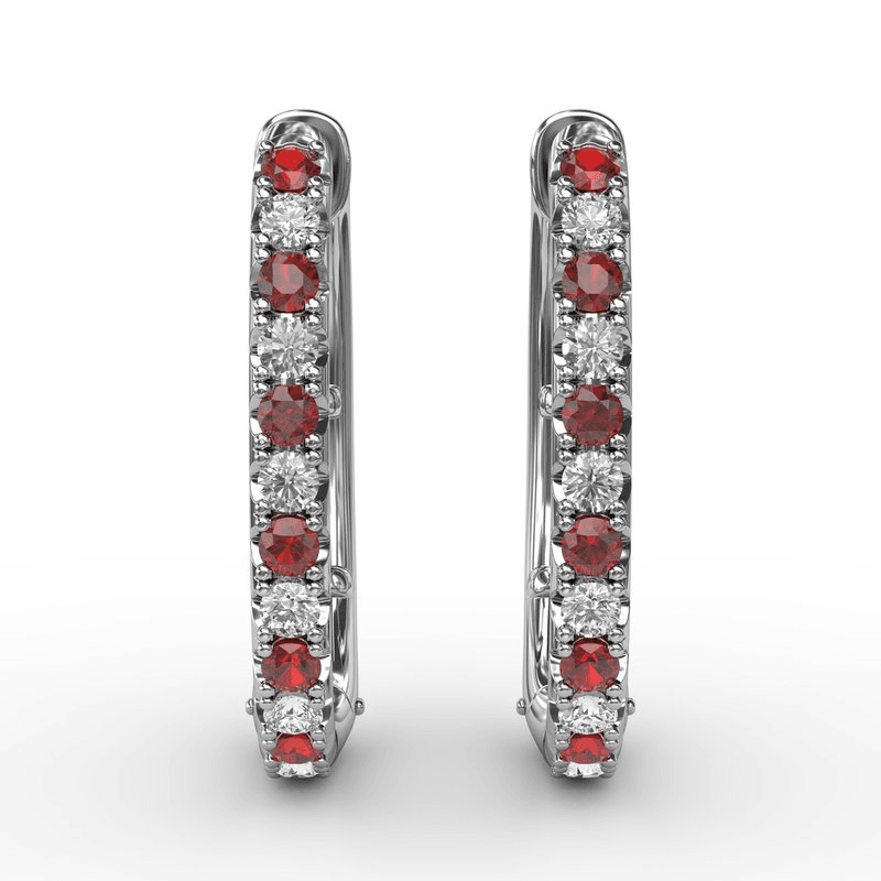 Colored Stone Earring