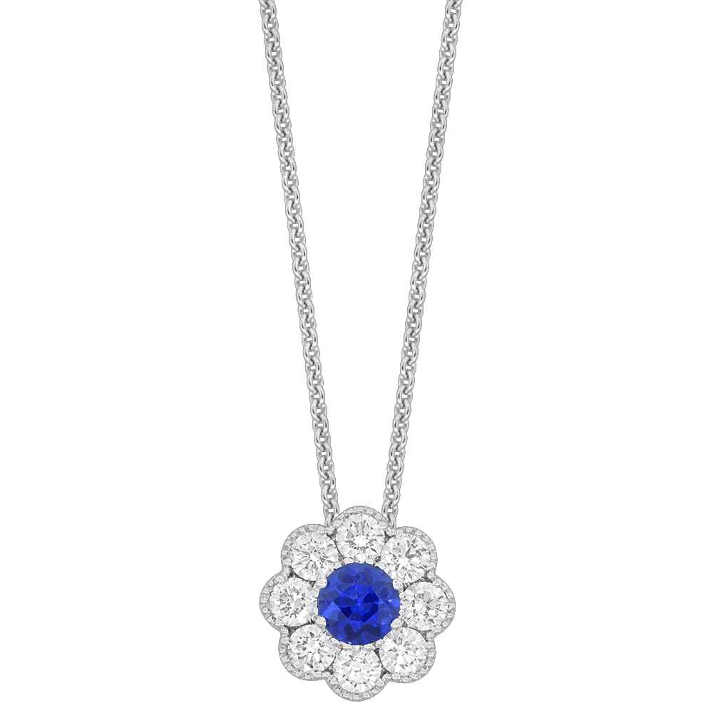 Colored Stone Pendant