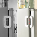 Child Safety Fridge Lock – Self Adhesive Baby Proof Lock for Refrigerator