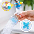 360° Rotating Faucet Extender Splash Filter For Kitchen Sink