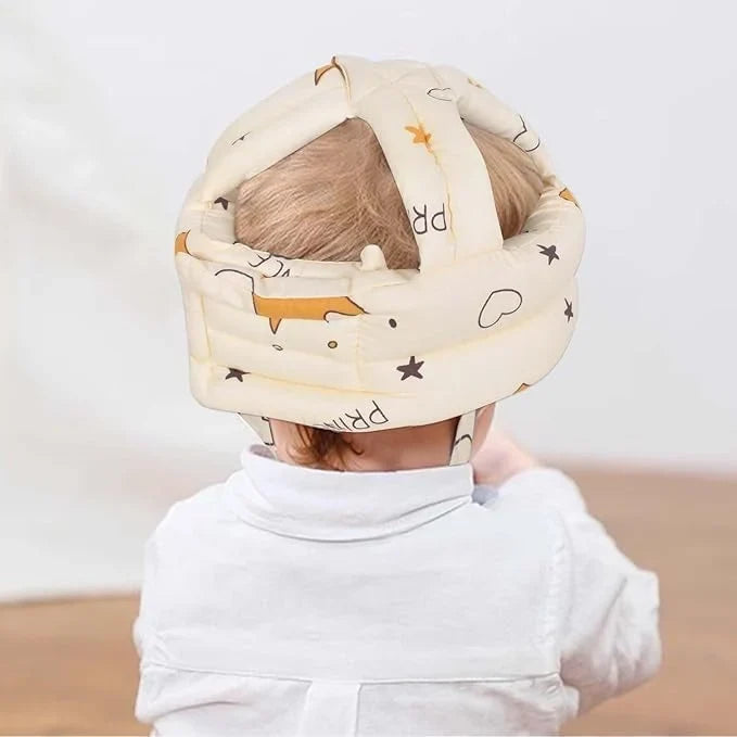 Breathable Head Protector for Infants and Toddlers,No Bumps Cushion Cap for Crawling,Running,Playing,Soft Protective