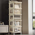 4 & 5-Tier Rolling Storage Cart with Drawers | Multipurpose Organizer on Wheels for Home, Office & Beauty Storage