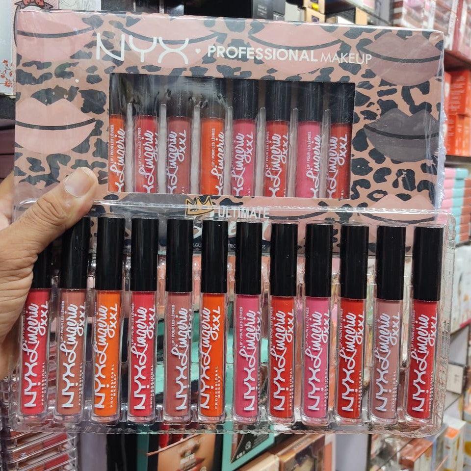 12 Pcs Nyx Professional Makeup Lips gloss