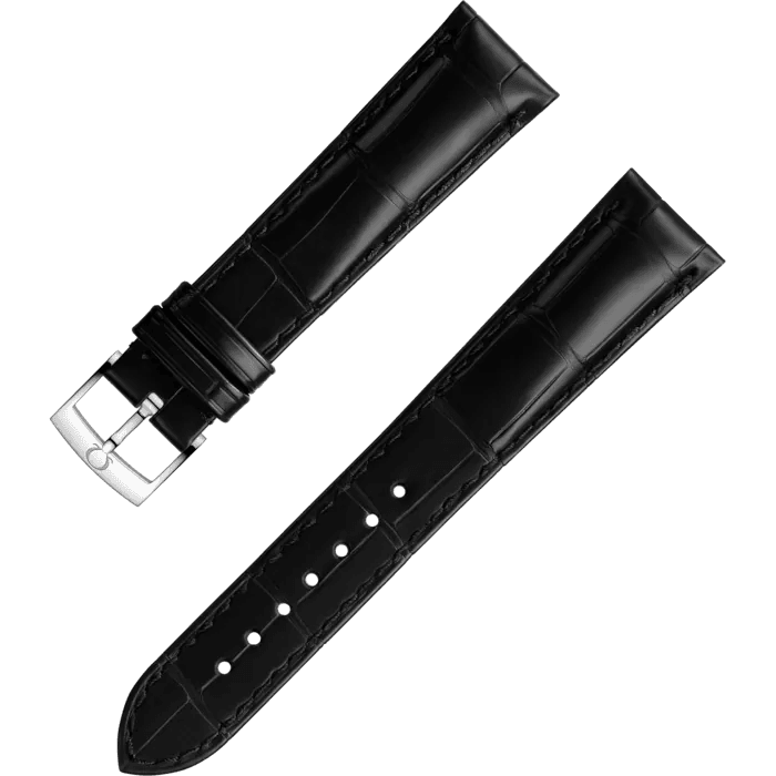 Omega Two-piece leather strap  98000014W
