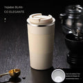Insulated Stainless Steel Car/Travel Coffee Mug with Non-Slip Case - Home Hatch