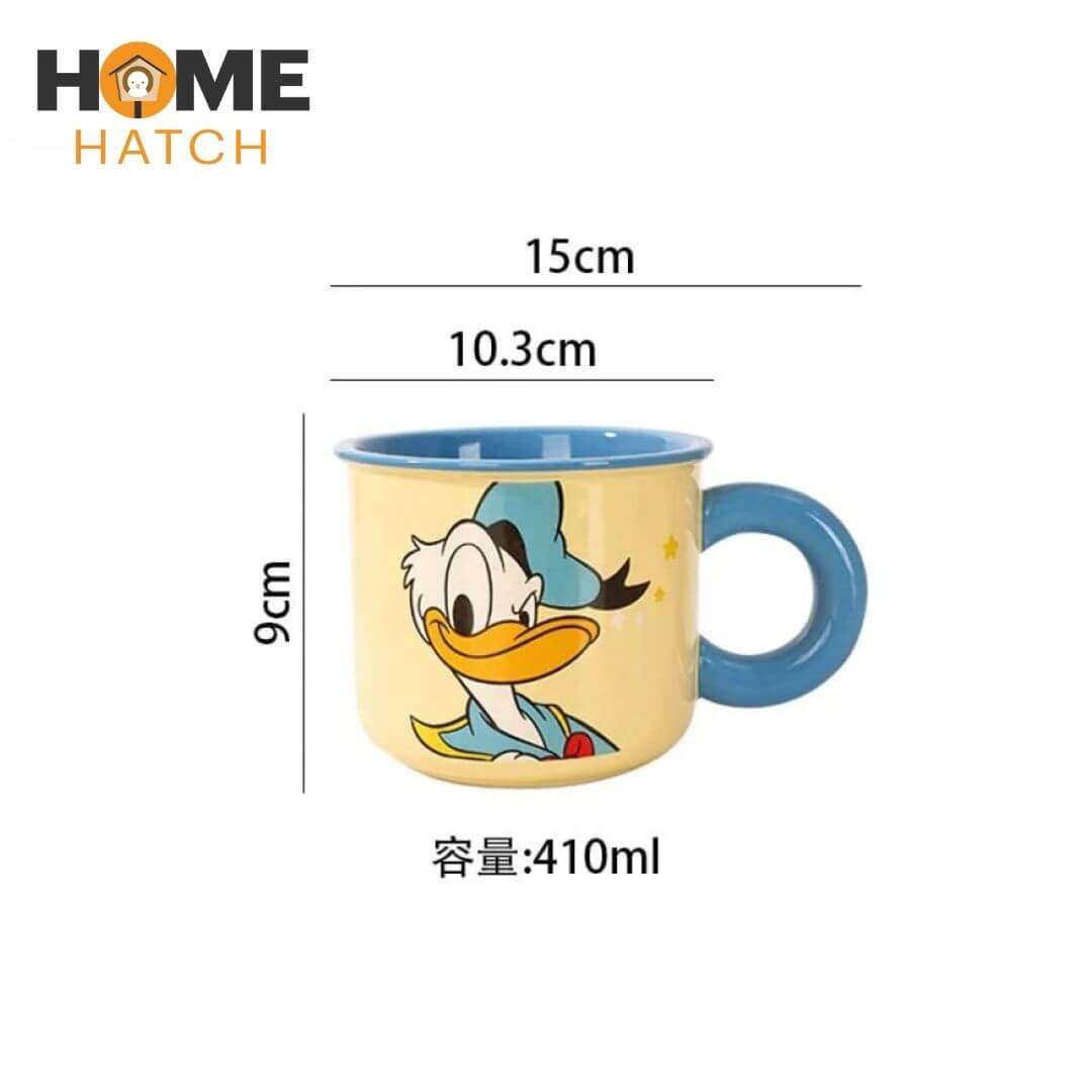 Disney Mickey & Friends Ceramic Tea Cup – 410ml