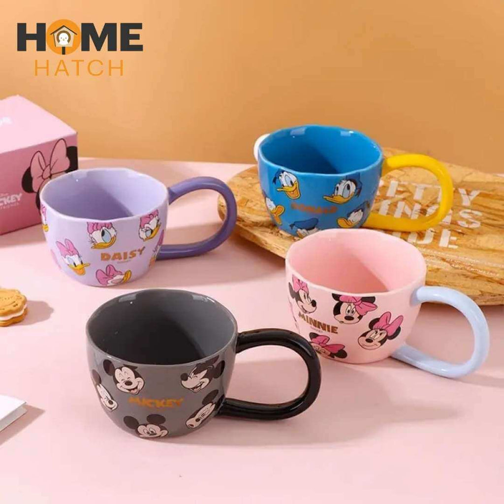 Disney Mickey & Friends 300ml Ceramic Mugs