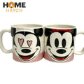 Disney Mickey & Friends Ceramic Embossed Mug – Set of 2