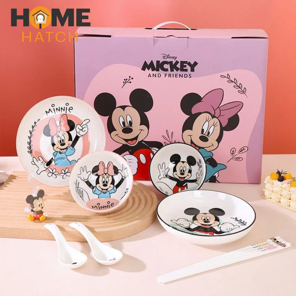 Disney Mickey & Friends Pair Meal Set – 8 Pieces