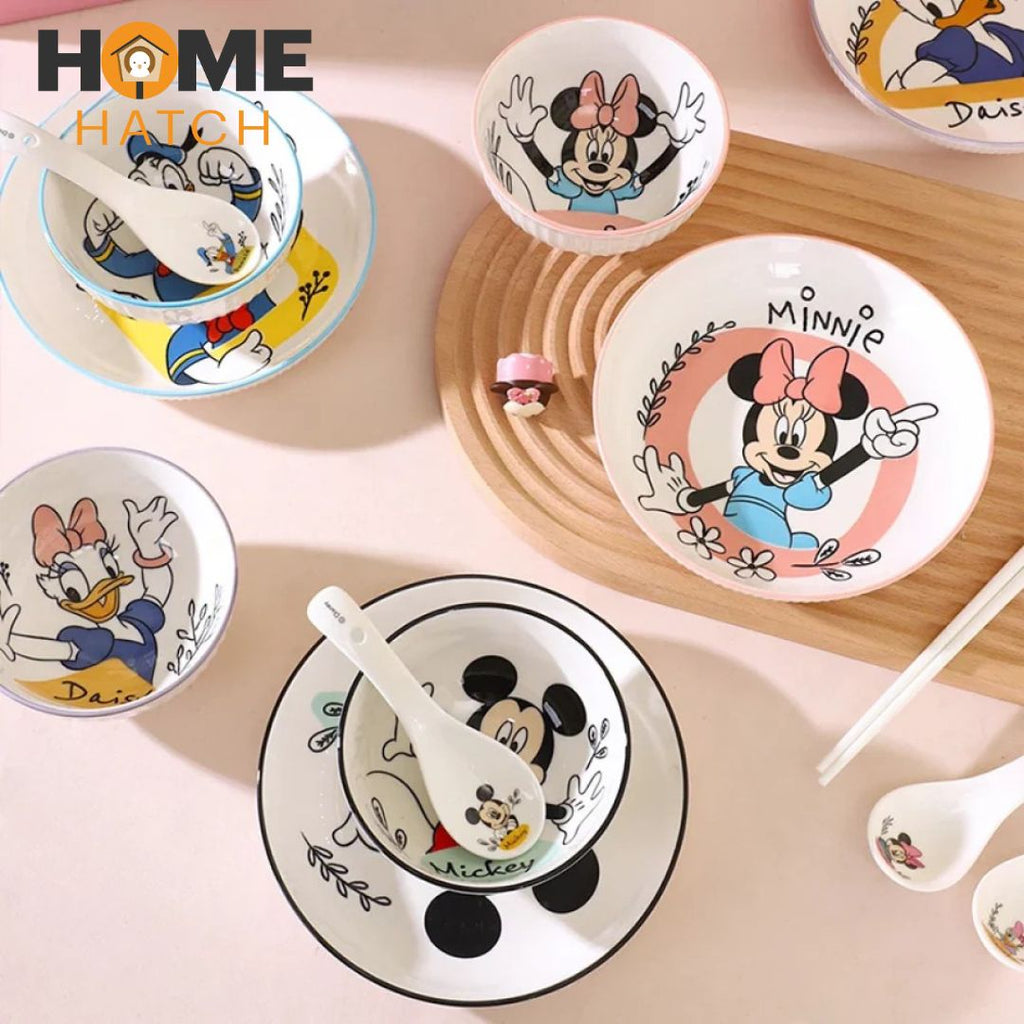 Disney Mickey & Friends Pair Meal Set – 8 Pieces