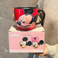 Disney Original Mickey & Friends 3D embossed ceramic coffee mug 550ml premium collectible mug