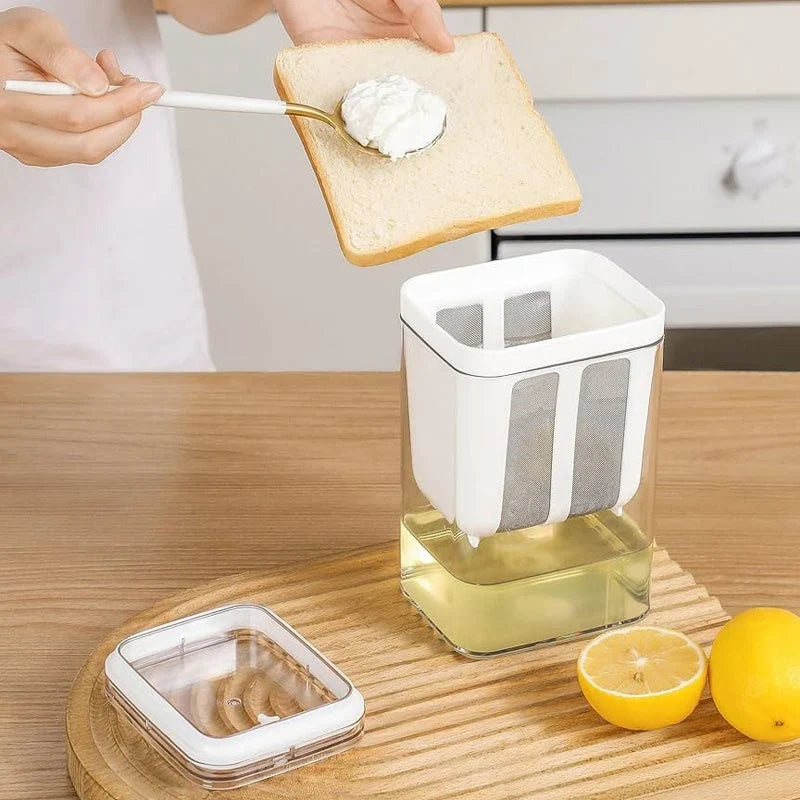 Greek Yogurt Maker & Fine Mesh Strainer – Yogurt Filter & Whey Separator