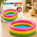 INTEX Inflatable 3-Ring Swimming Pool for Children 2 ft x 8.5 in