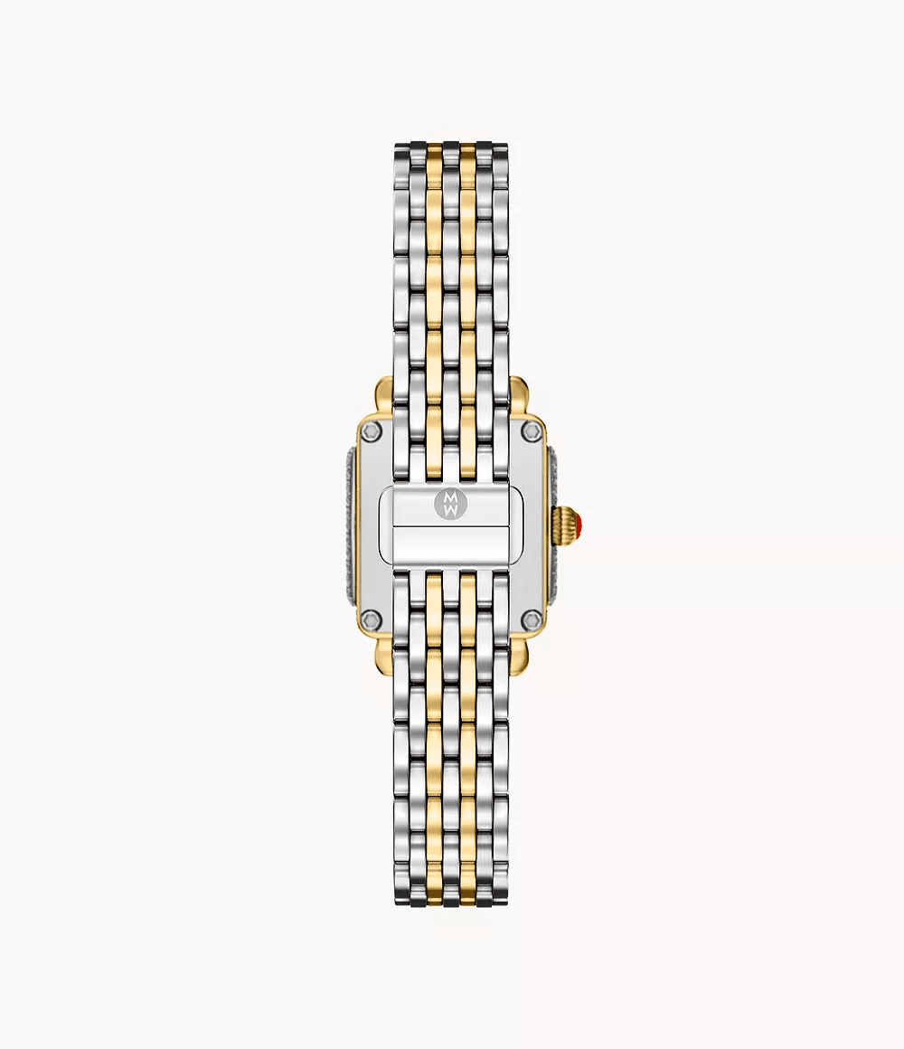 Michele Deco Madison Mini 18K Two-Tone Gold-Plated Watch MWW06D000178