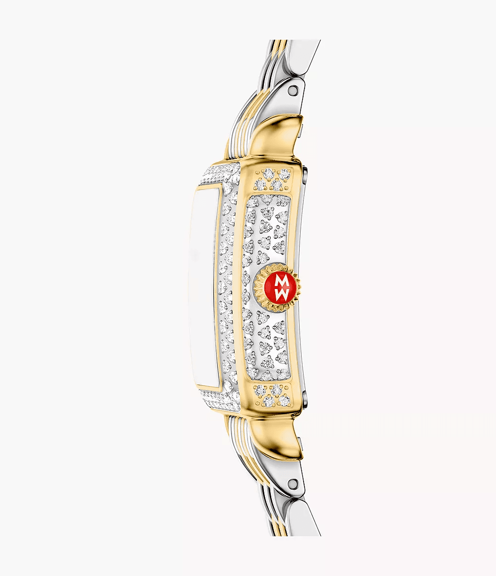 Michele Deco Madison Mini 18K Two-Tone Gold-Plated Watch MWW06D000178