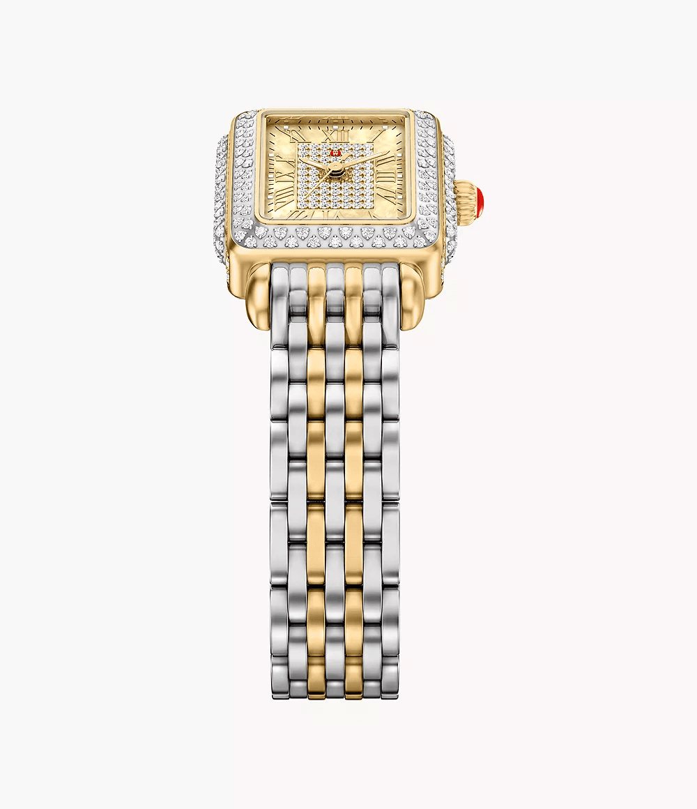 Michele Deco Madison Mini 18K Two-Tone Gold-Plated Watch MWW06D000178
