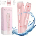 2 In 1 Dual Head Electric Shaver & Trimmer Device For Women