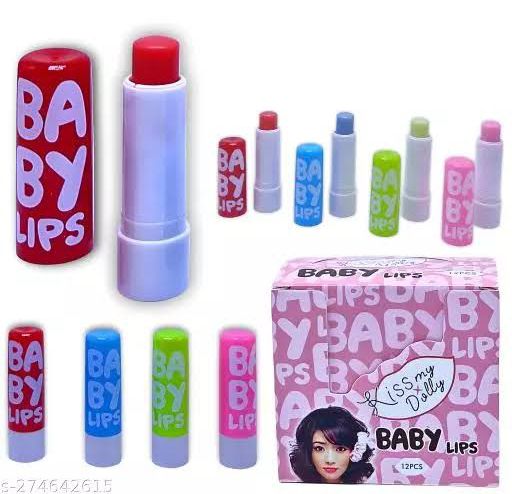1 Pcs High Quality Baby Lip Balm - Long Lasting , Waterproof , No fade - All Day Long Moisturize The Lips - Best For Men , Women, Girls and Children to Care Their Lips