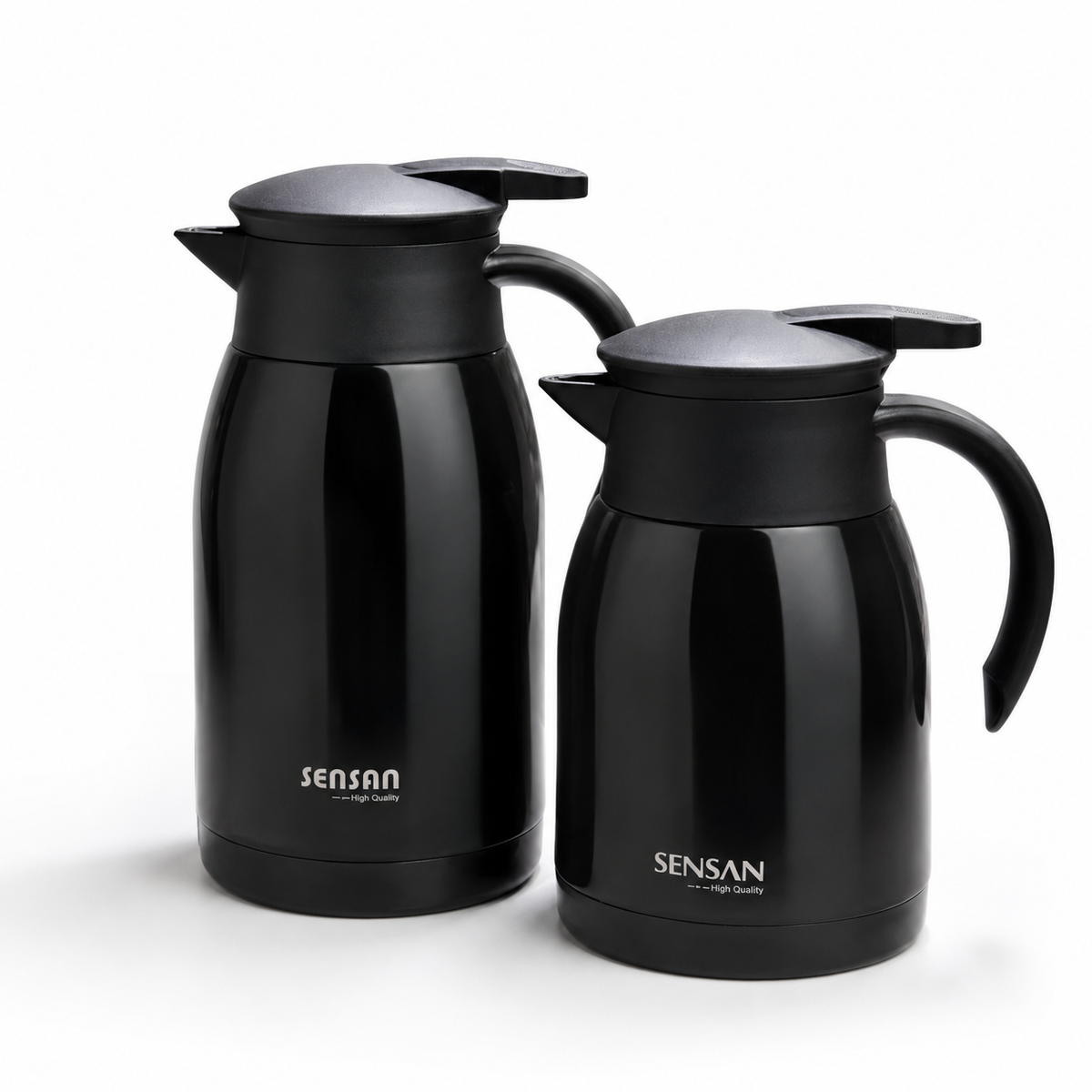 Sensan Original Stainless Steel Vacuum Flask | Premium Tea & Coffee Thermos Jug
