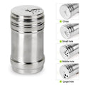 Stainless Steel Salt & Pepper Shaker Set of 2 | Kitchen & Dining Table Seasoning Set