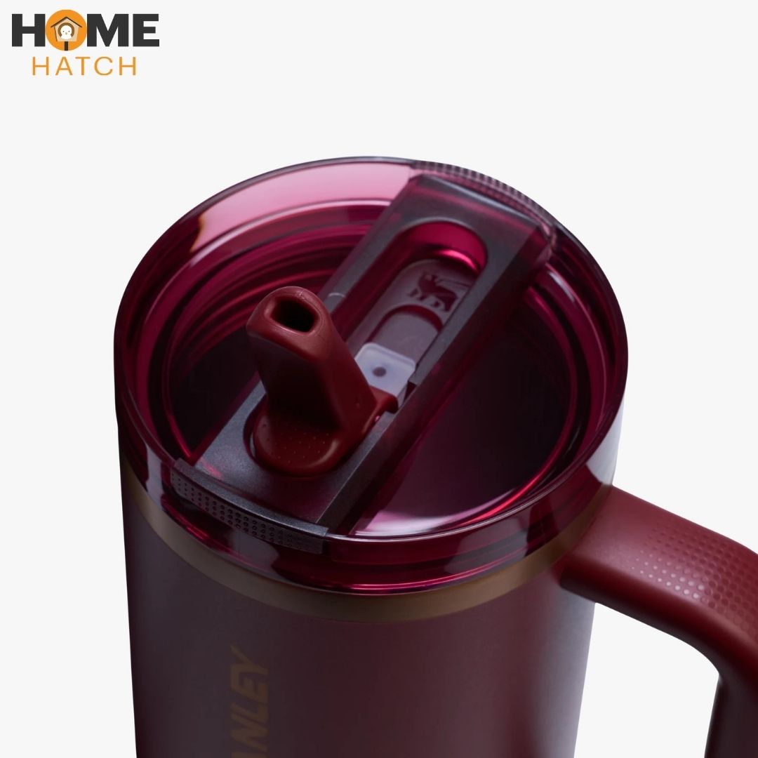 The Quencher ProTour Flip Straw Tumbler  40 OZ - Gilded Pomegranate