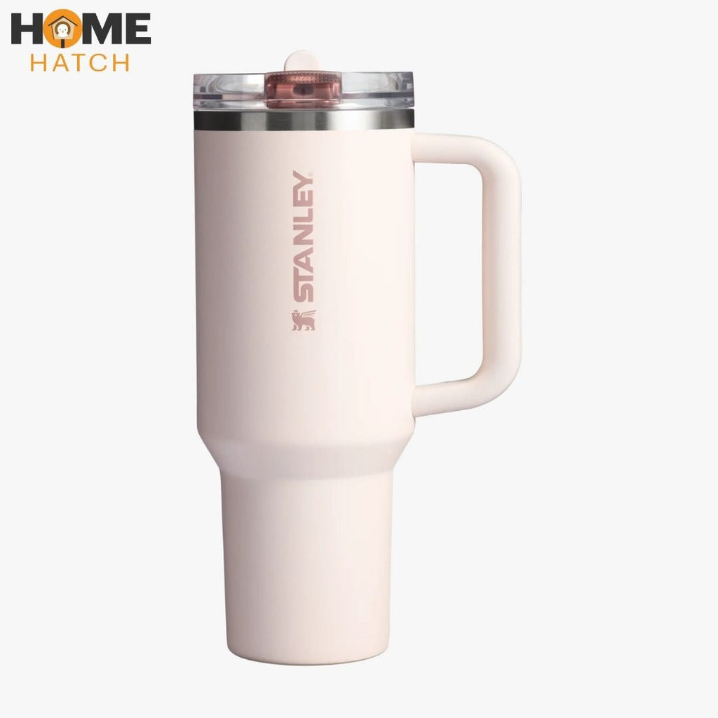 The Quencher ProTour Flip Straw Tumbler | 40 OZ - Rose Quartz