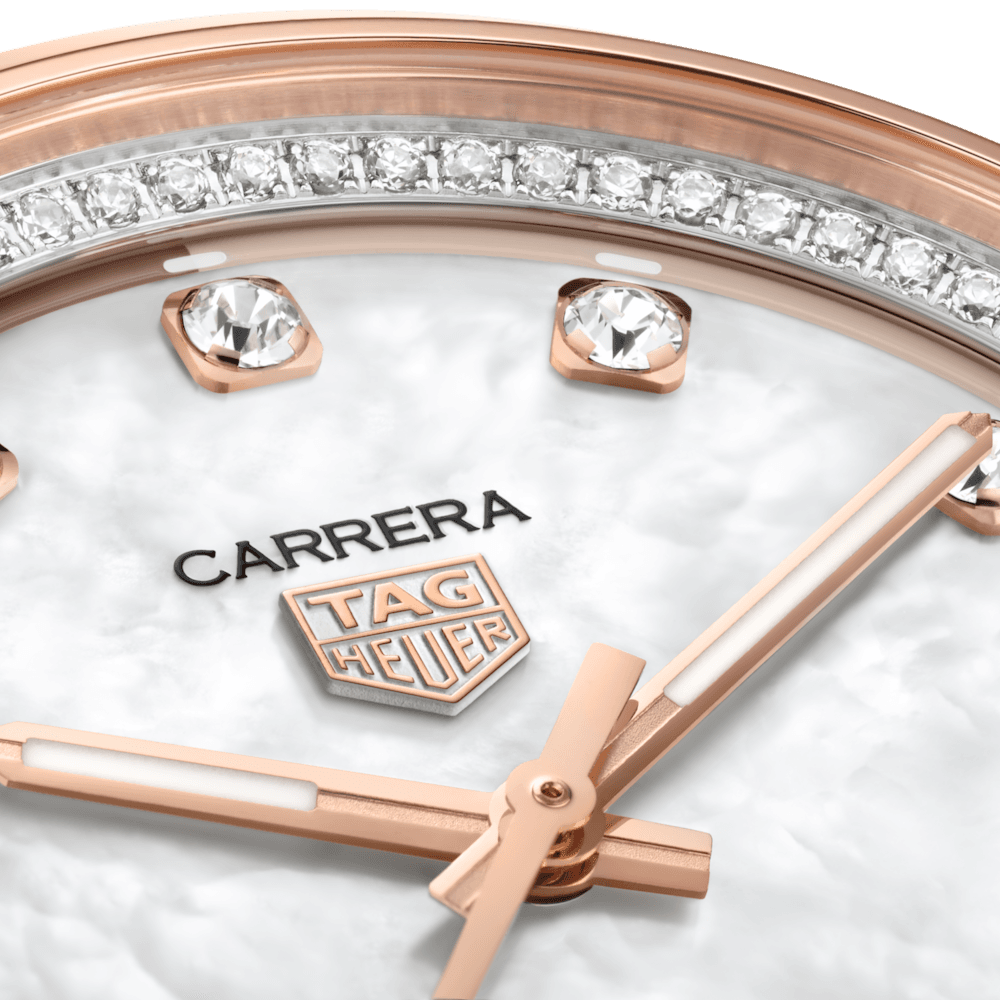 Tag Heuer Carrera Date Automatic Steel And Gold Watch WBN2351.BD0000