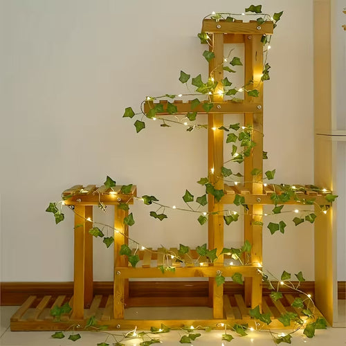 2 Meter Green Artificial Hanging Strips Light For Weddings & Parties