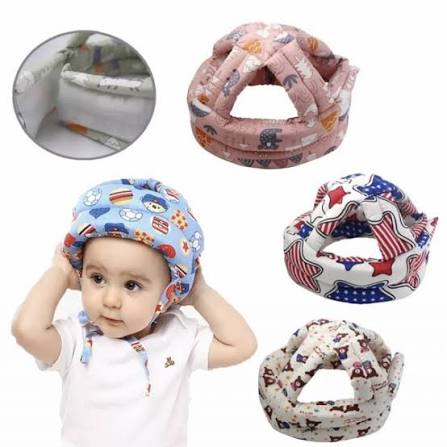 Breathable Head Protector for Infants and Toddlers,No Bumps Cushion Cap for Crawling,Running,Playing,Soft Protective
