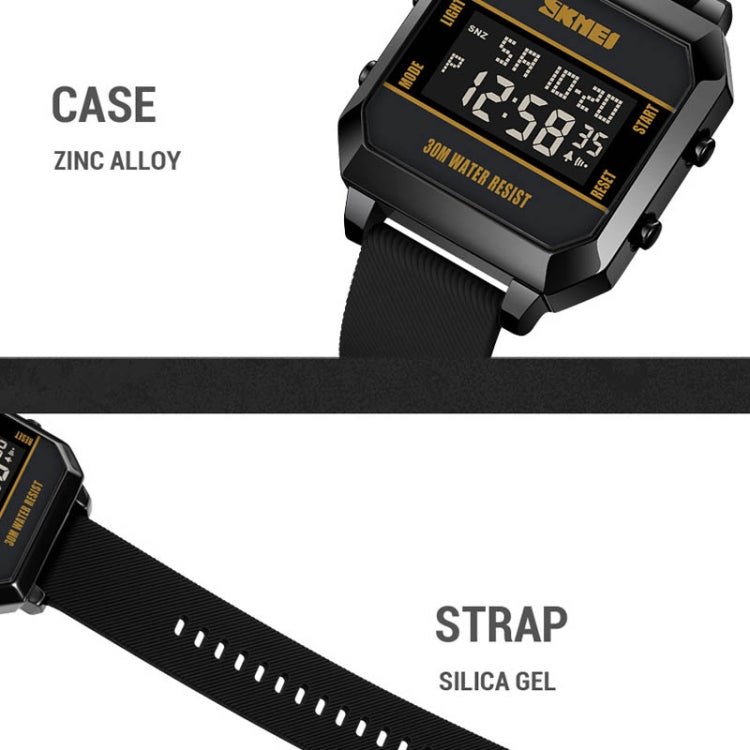 SKMEI ORIGINAL
DIGITAL WATCH
WATER PROOF
MODEL# 1848
RUBBER STRAP
LIGHT OPTION